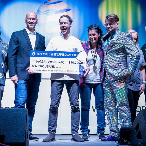 Michelin Star Chef Pascal Aussignac Clinches 2023 World Vegetarian Championship