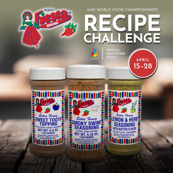 World Food Championships and Bolner’s Fiesta Products Launch 2025 Online Recipe Challenge