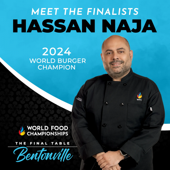 Final Table: Bentonville - - Meet Hassan Naja, World Burger Champion